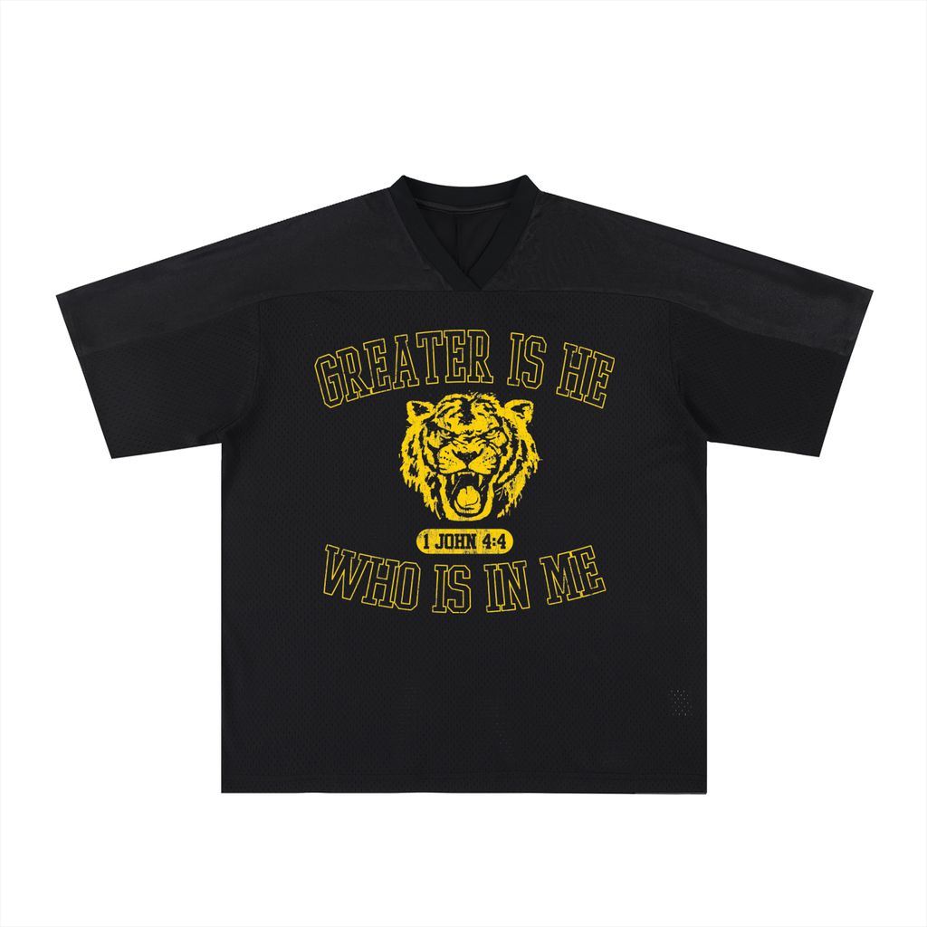 Greater Is He Football Jersey