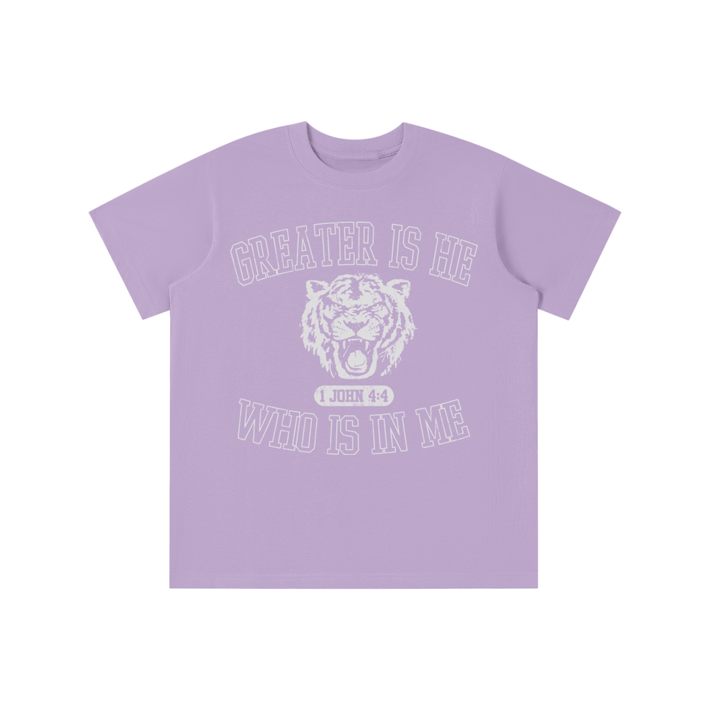 Greater is He [Kids' T-shirt]