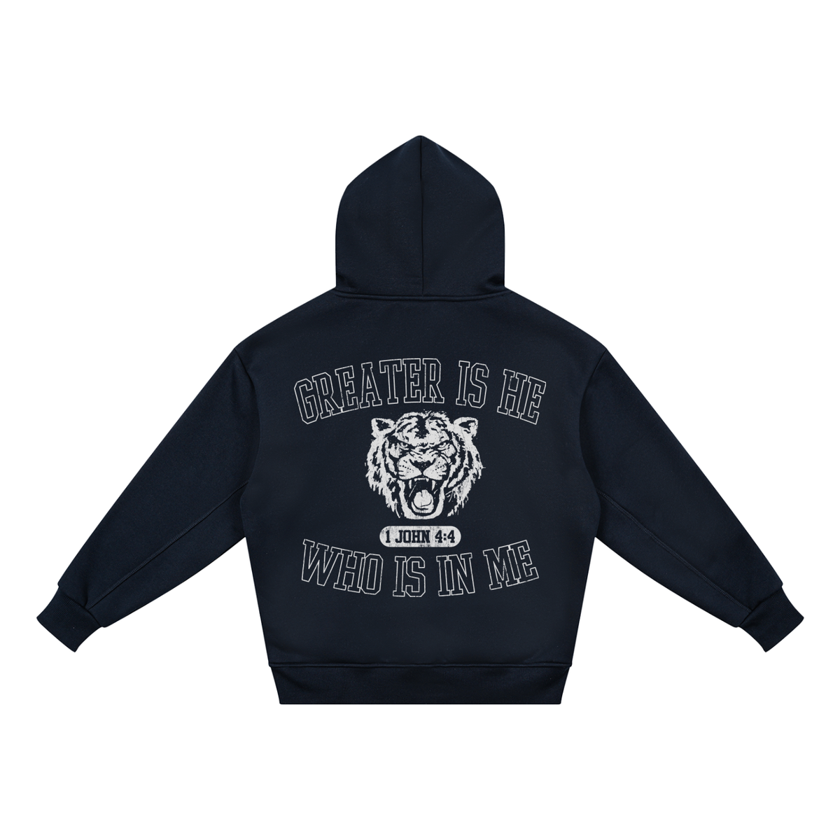 Greater is He [Kids' Fleece Hoodie]