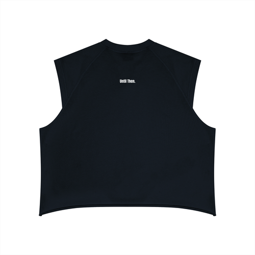Greater Is He Boxy Raw Hem Tank